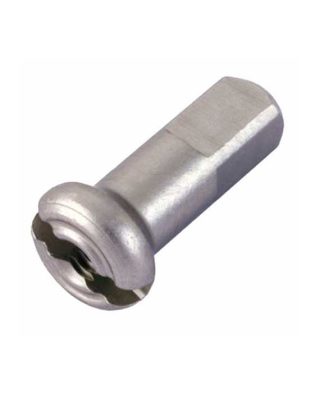 Nipla DT Swiss 2,0 x 12mm Siva Aluminij