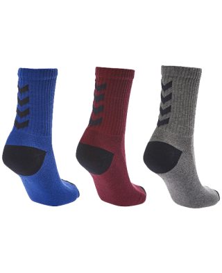 Hummel Čarape Fundamental 3 para Clematis Blue/Tibetan Grey/Mel - Image 3