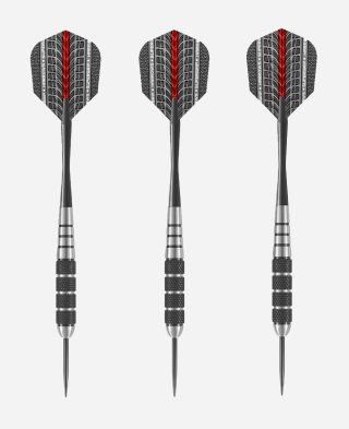 pikado strelice harrows steel black jack ed901