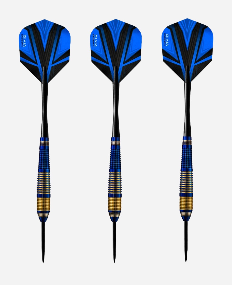 pikado strelice harrows steel vivid blue 24gr ed1311