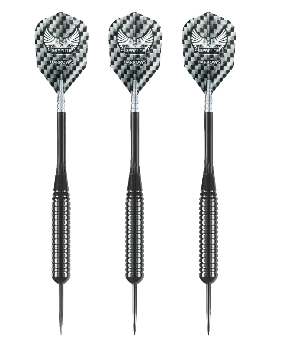 pikado strelice harrows steel black arrow ed1061