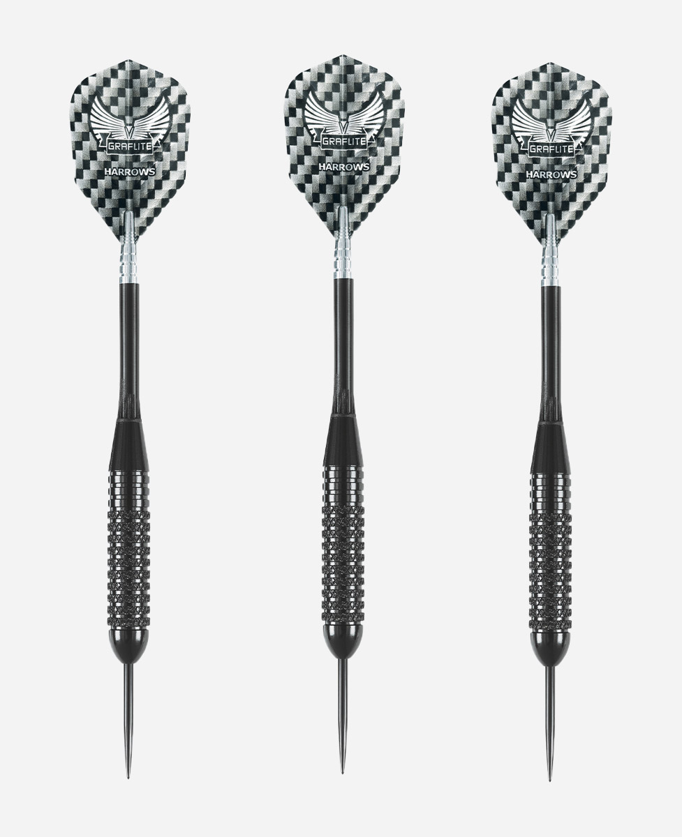 pikado strelice harrows steel black arrow ed1061