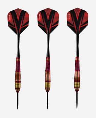 pikado strelice harrows steel vivid red 24gr ed1311