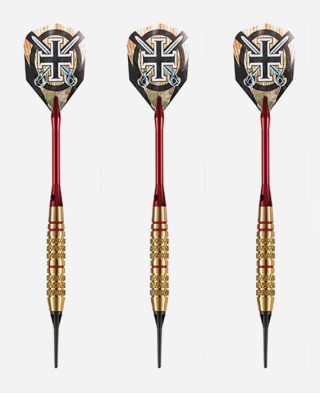 pikado strelice harrows soft corsair red 18gr ed191