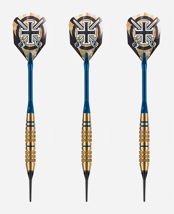 pikado strelice harrows soft corsair blue 18gr ed191