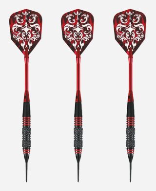 pikado strelice harrows soft pirate red ed192