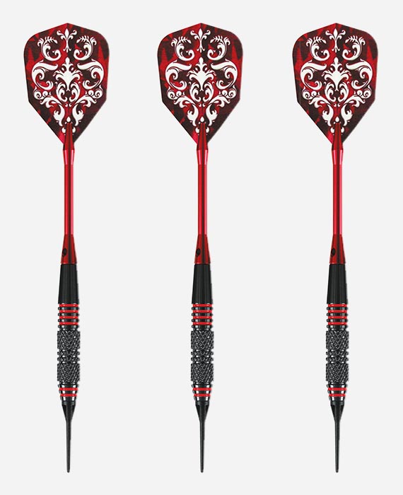 pikado strelice harrows soft pirate red ed192