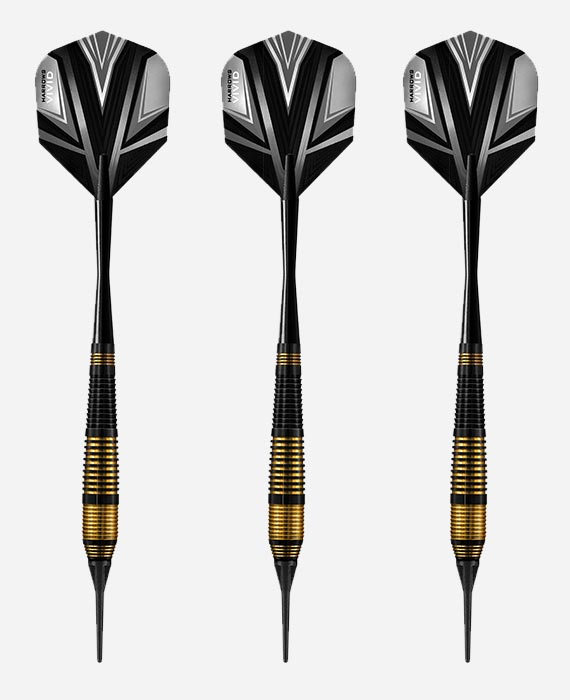 pikado strelice harrows soft vivid brass black 18gr ed200