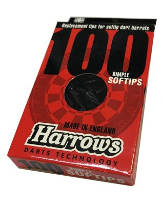 Harrows Pikado špicevi Dimple Black 2BA 26mm BX 100 Kom