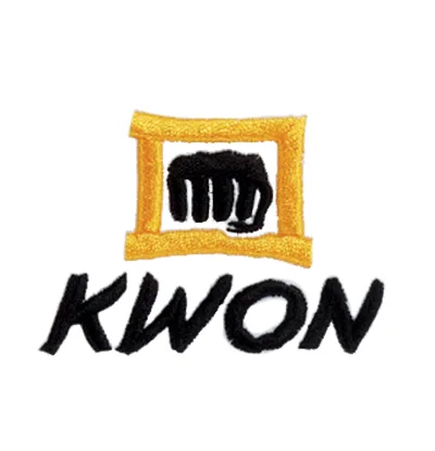 kwon logo šiveni na bijeloj pozadini