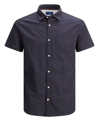 Kosulja JackJones 12183575 Navy (1)
