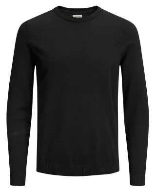 jack and jones džemper 12137190 black