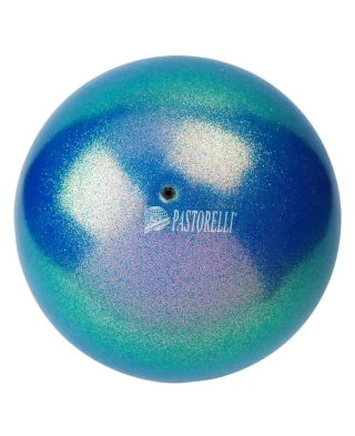 pastorelli lopta 18cm glitter ocean blue 00032 fig