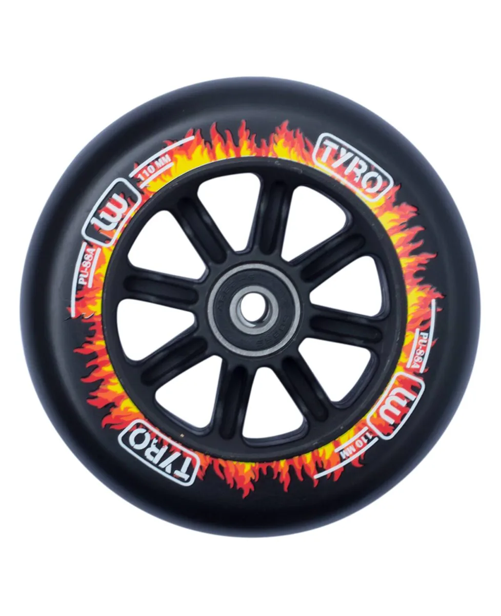 longway tyro nylol core pro točkić za romobile 50511 bk-fir 110mm