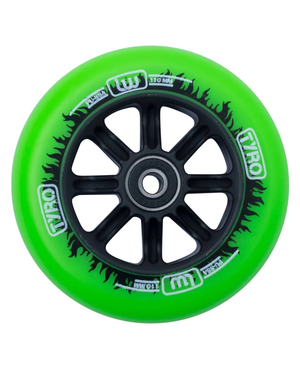 longway tyro nylon core pro točkić za romobile 50514 gr-blk 110mm