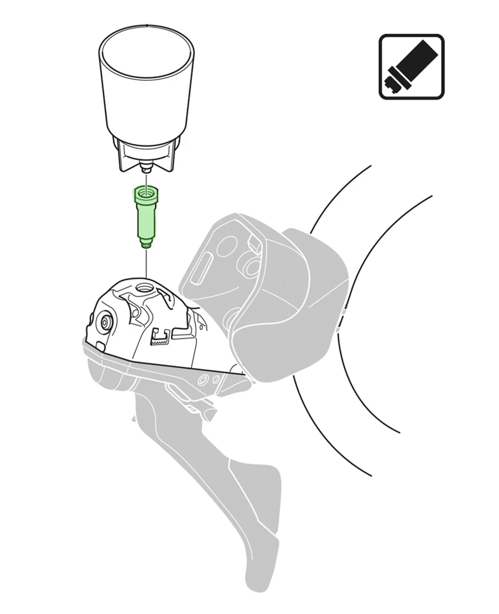 Shimano Adapter ST-R9120 Bleed Dura - Image 2