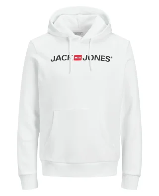 JACK AND JONES DUKSERICA 12137054 WHITE MELANGE