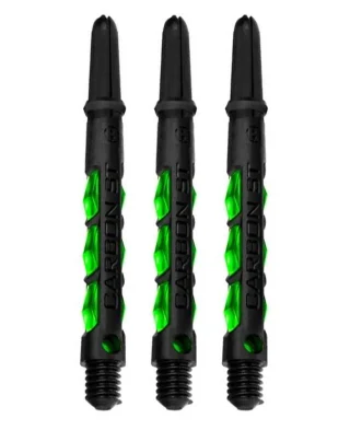 Harrows Pikado nastavci Carbon St Midi Green
