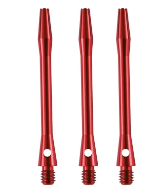 Harrows Pikado nastavci Anodised Aluminium Medium Red