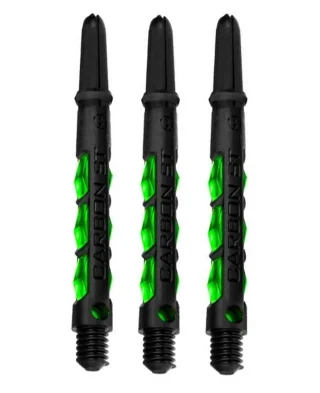 Harrows Pikado nastavci Carbon St Short Green