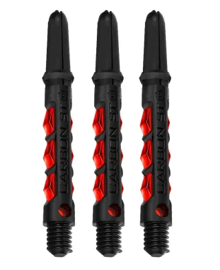 Harrows Pikado nastavci Carbon St Short Red