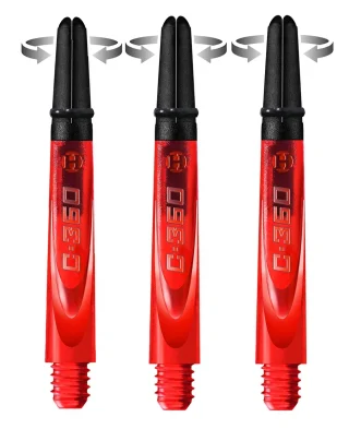 Harrows Pikado nastavci Carbon 360 Midi Red