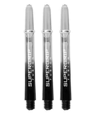 Harrows Pikado nastavci Supergrip Fusion Medium Black/Clear