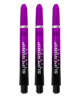 Harrows Pikado nastavci Supergrip Fusion Midi Black/Purple