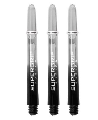 Harrows Pikado nastavci Supergrip Fusion Short Black/Clear