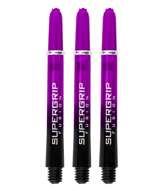 Harrows Pikado nastavci Supergrip Fusion Short Black/Purple