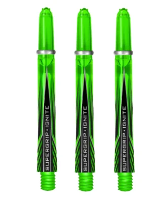 Harrows Pikado nastavci Supergrip Ignite Medium Green