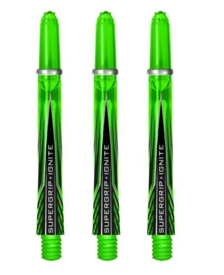 Harrows Pikado nastavci Supergrip Ignite Midi Green