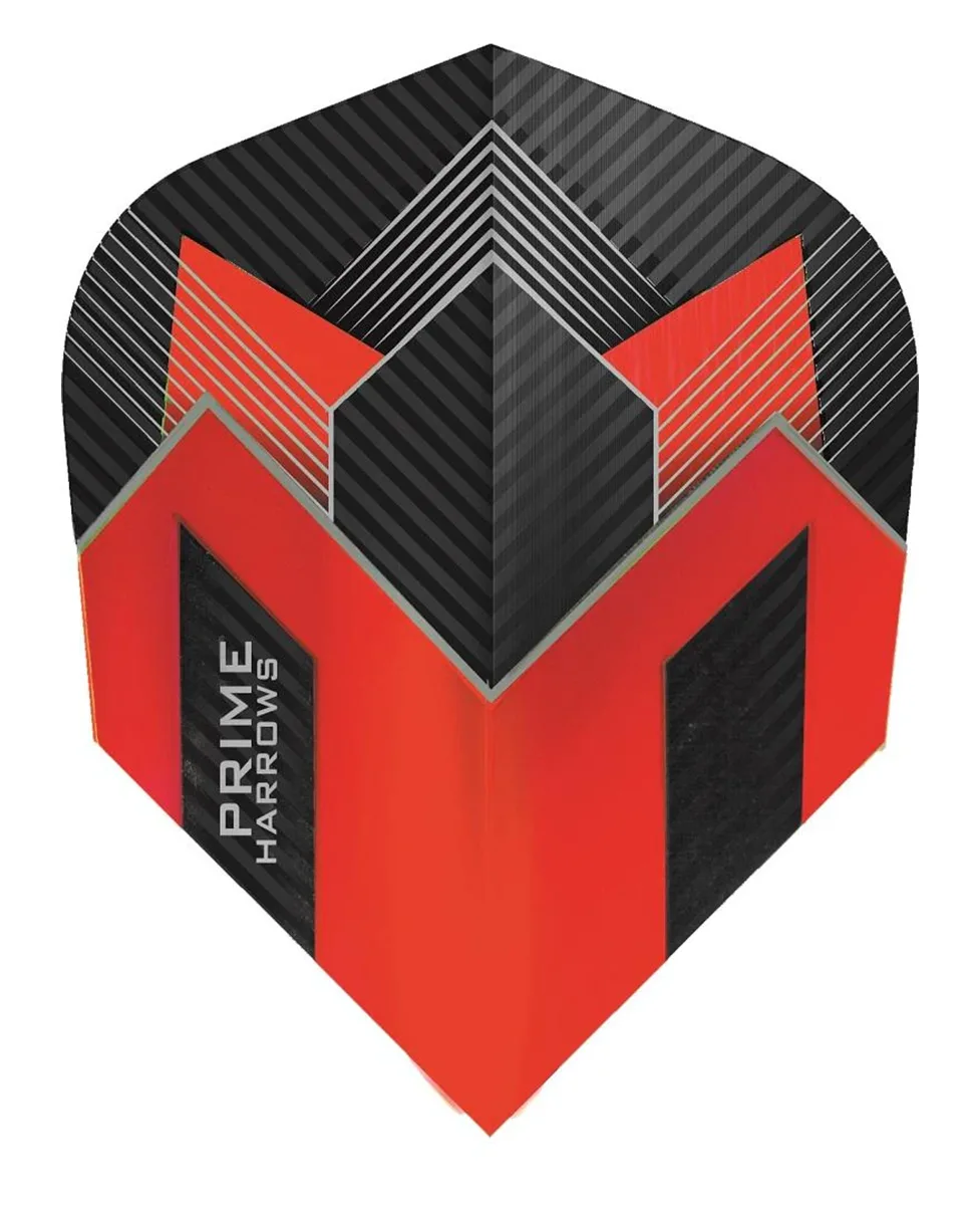 Harrows Pikado Pera Prime Veridian Red