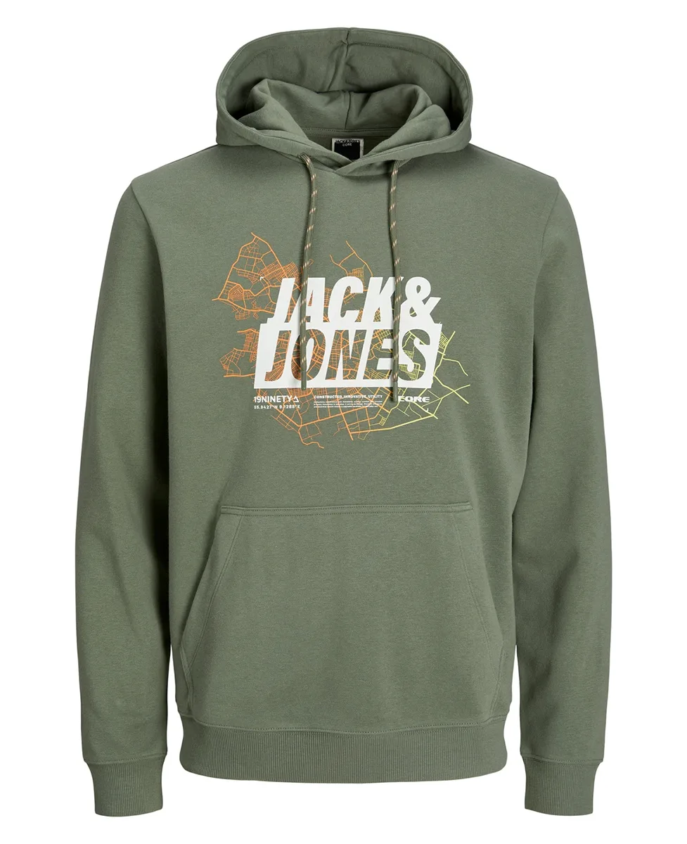 Jack and Jones Dukserica Printed Hoodie