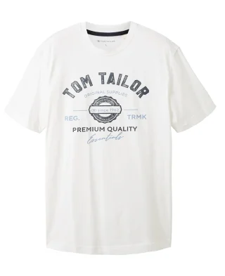Tom Tailor Majica Logo Print