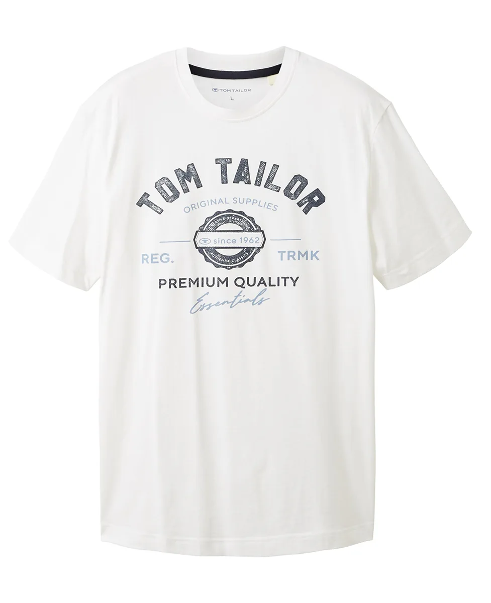Tom Tailor Majica Logo Print