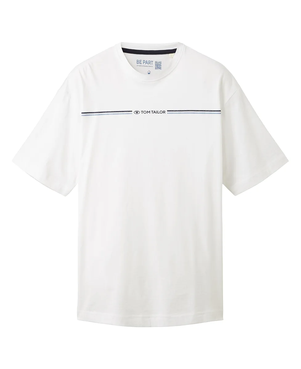 Tom Tailor Majica Logo Print