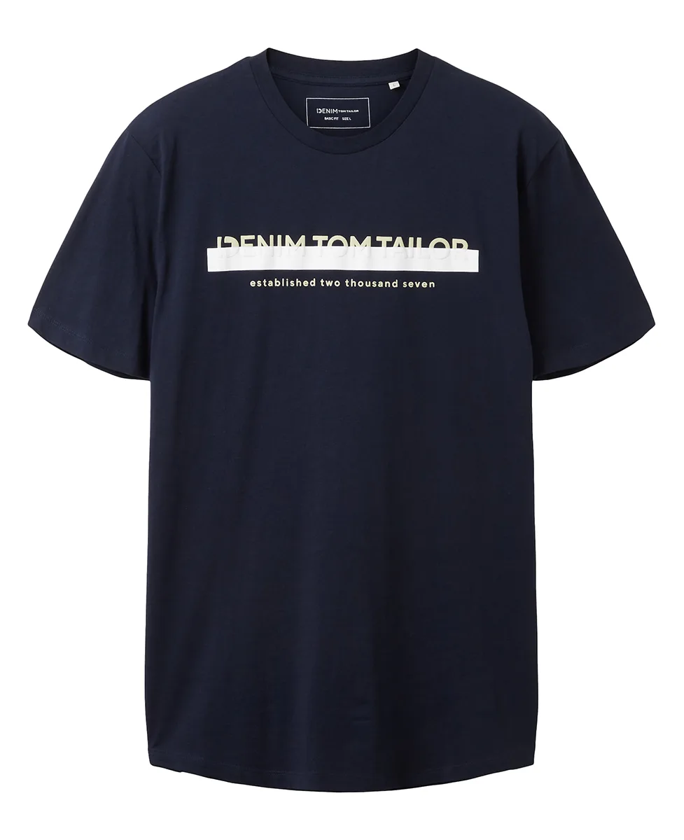 Tom Tailor Majica Logo Print