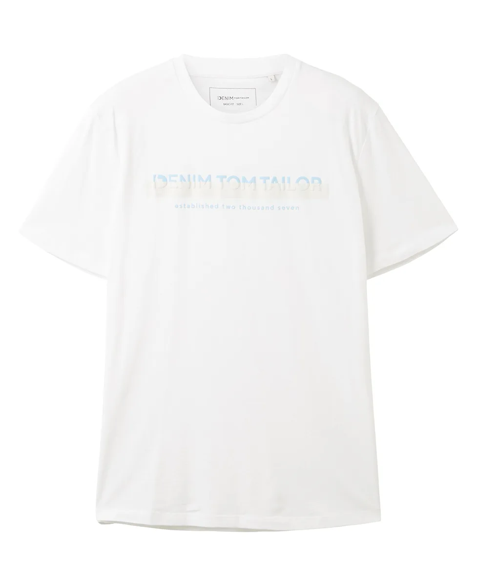 Tom Tailor Majica Logo Print