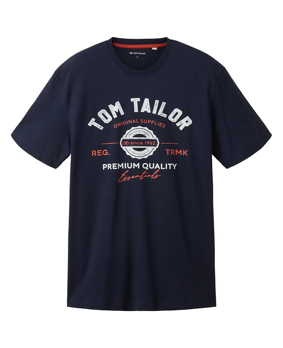 Tom Tailor Majica Logo Print
