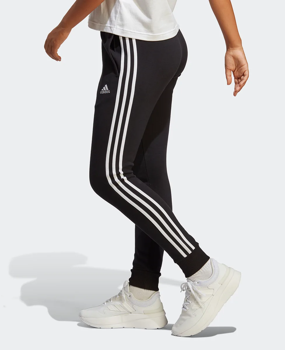 Adidas Trenerka Donji Dio 3-Stripe Essentials French Terry Cuffed - Image 4