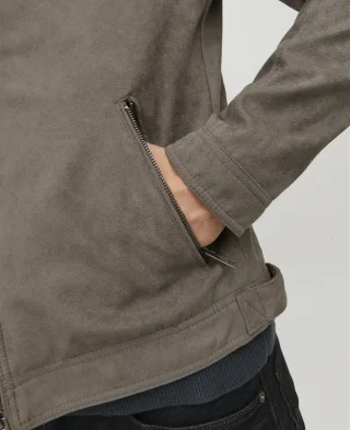 Jack and Jones Jakna Faux Suede Falcon - Image 3