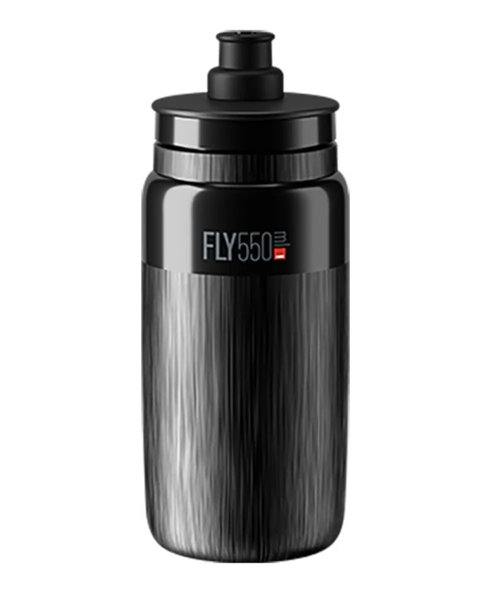 Elite Bidon Fly Tex Black 550ml
