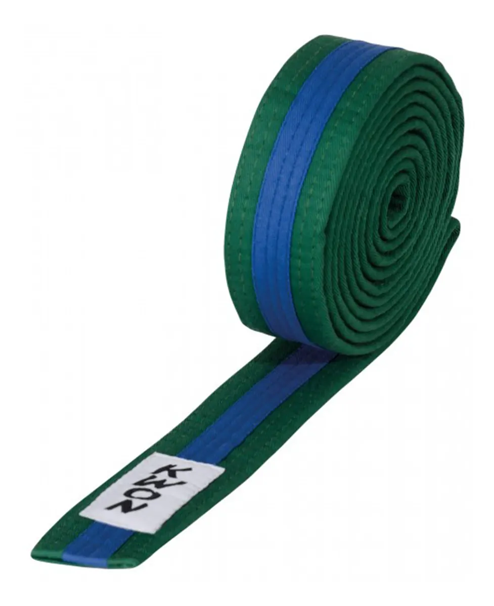 Kwon Pojas Taekwondo Judo Zeleno/Plavi 3023
