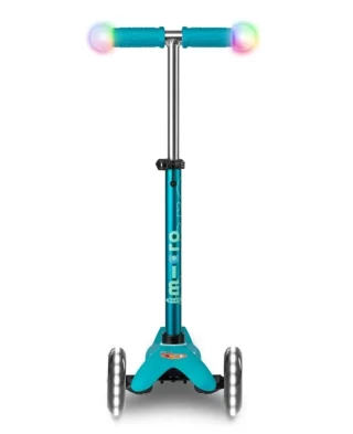 Alternative view of Micro Romobil Mini Deluxe Magic Aqua LED