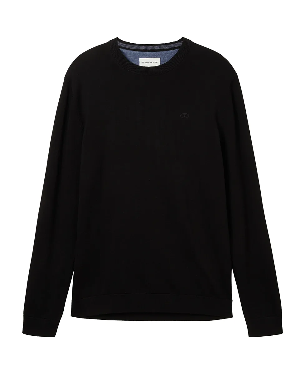 Tom Tailor Džemper Basic Knitted Sweater