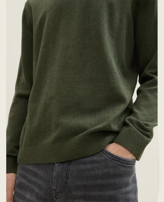 Tom Tailor Džemper Basic Knitted Sweater - Image 3