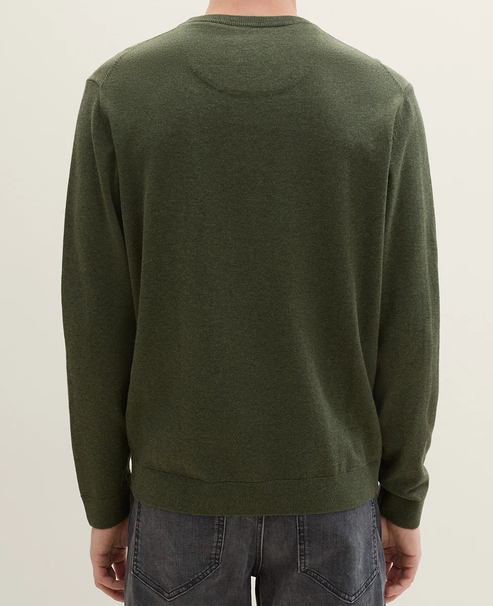 Tom Tailor Džemper Basic Knitted Sweater - Image 2