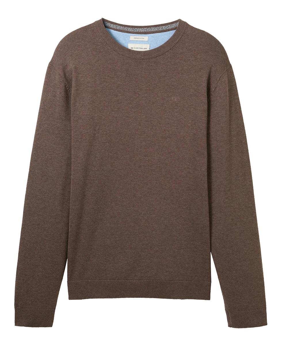 Tom Tailor Džemper Basic Knitted Sweater