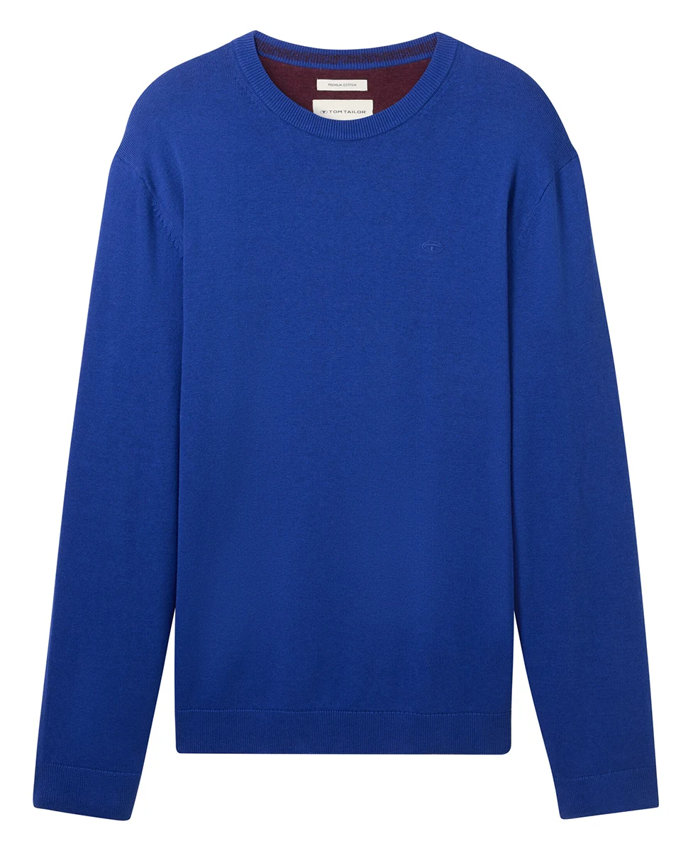 Tom Tailor Džemper Basic Knitted Sweater